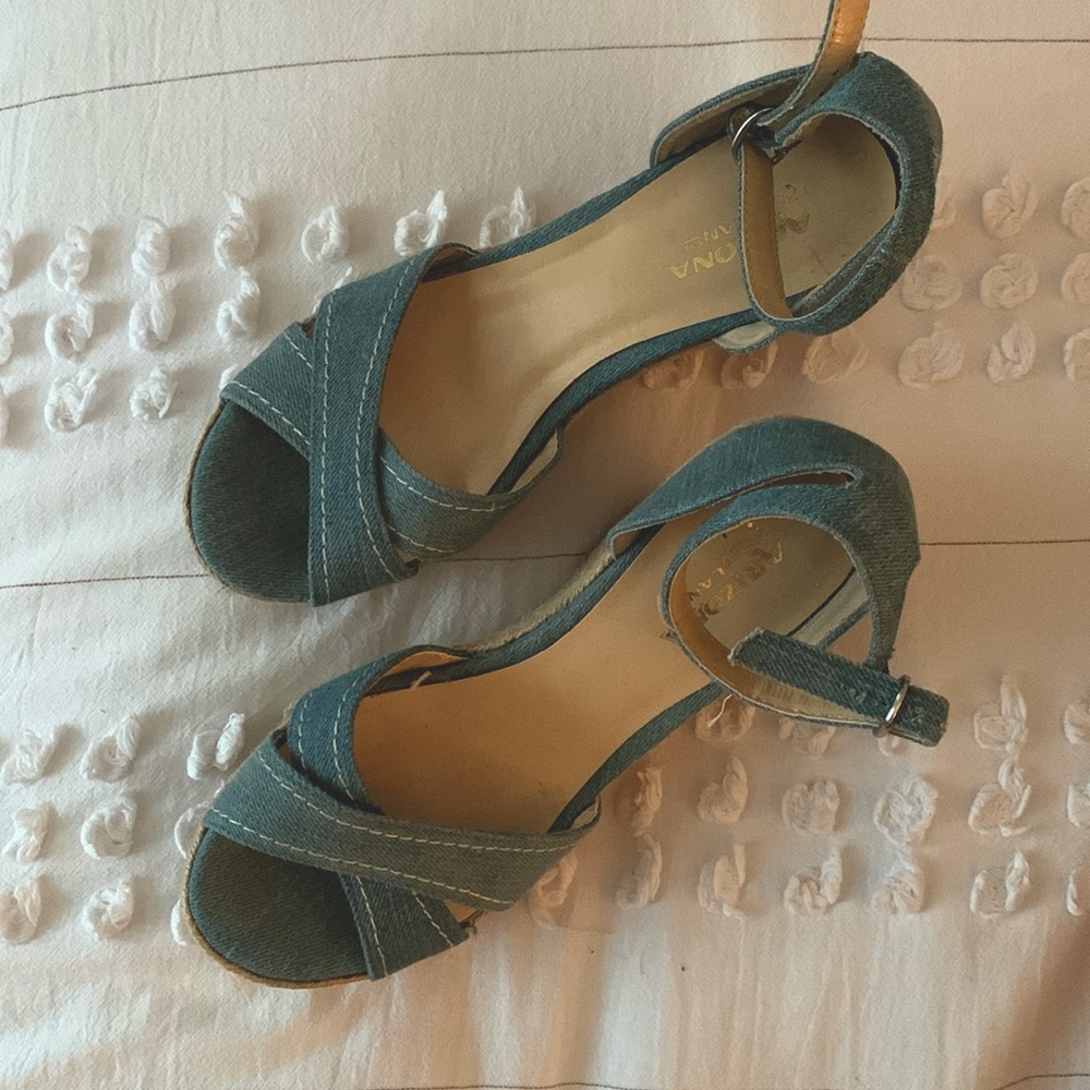 Arizona Jean Denim Wedges